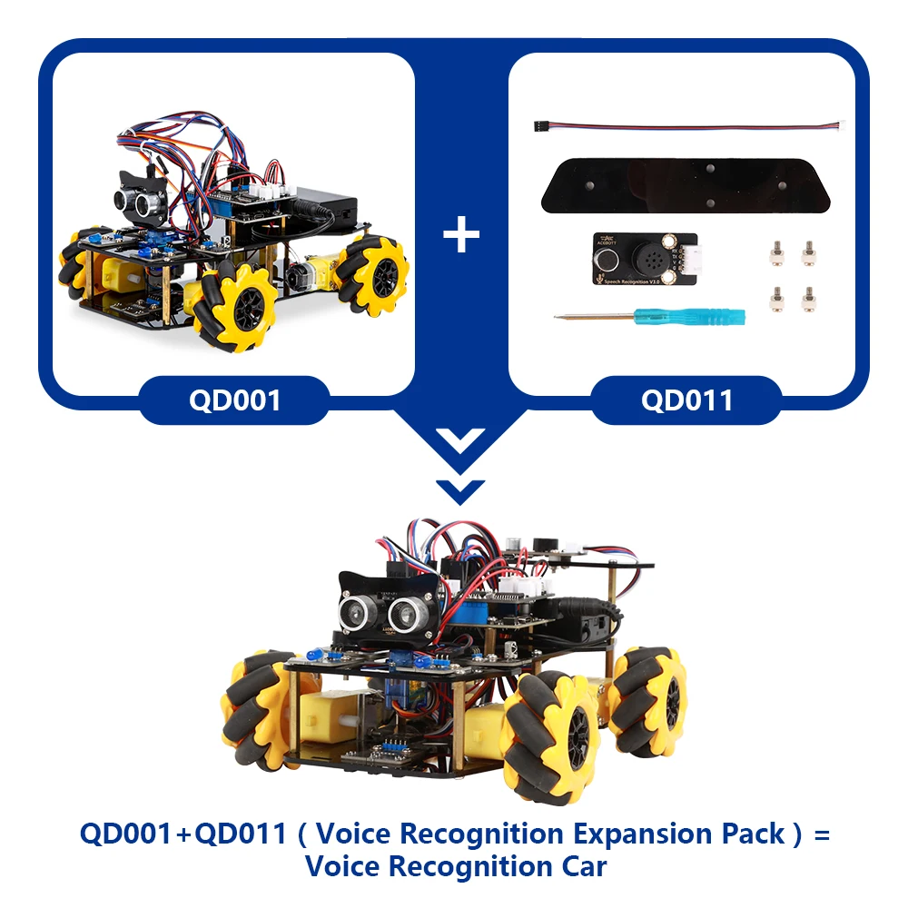 ESP32 Smart Robot Car Kit Zdalnie sterowany samochód do projektu programowania Arduino STEM Education Science Coding Kit — zdjęcie produktu 6