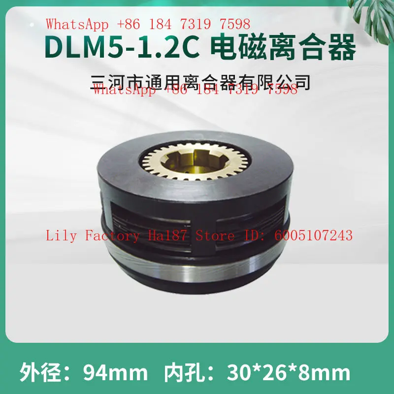 DLM5-5C Electromagnetic Clutch DLM5-1.2C Milling Machine DLM5-10C Machine Tool Parts DLM5-25C