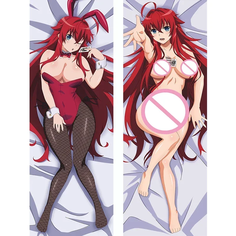 Anime High School DxD Sexy Girl Rias Gremory Himejima Akeno Irina Shidou Dakimakura Body Pillow Case Hugging Body Pillow