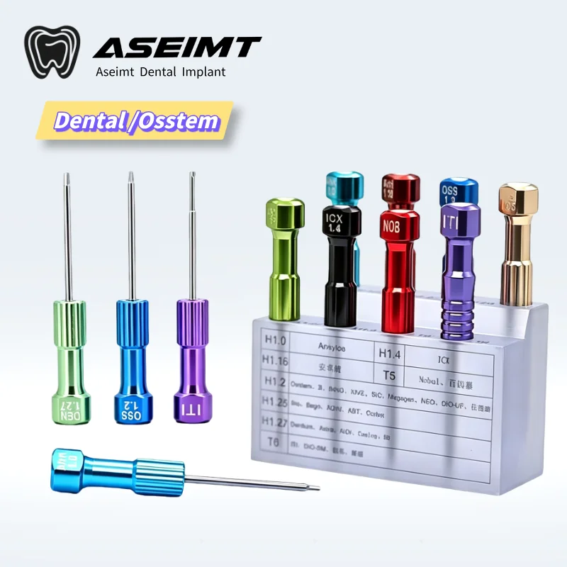 

For Dentium Screwdriver technician Stainless Steel Implant Micro Dentist Instrument Laboratory Dentistry Tool Dental Materials