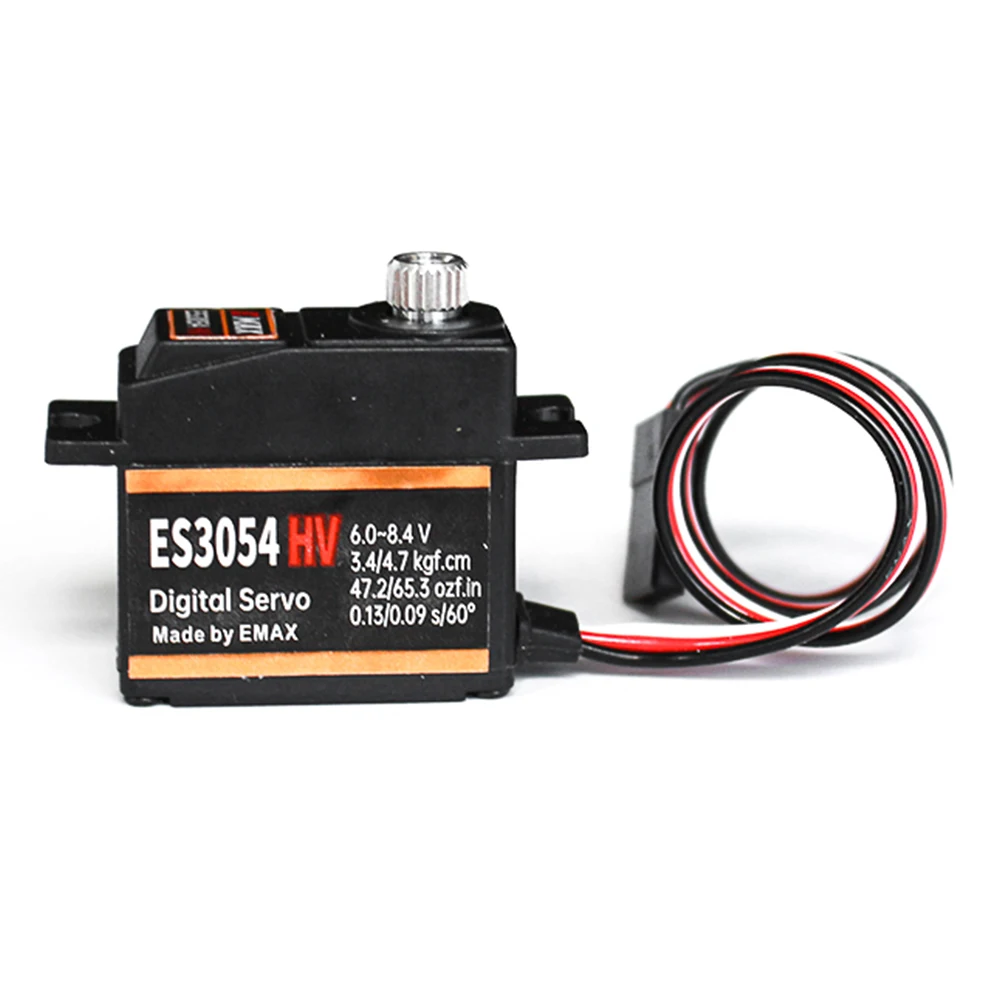 

Emax ES3054HV Универсальный высоковольтный цифровой сервопривод с металлической шестерней для радиоуправляемого самолета