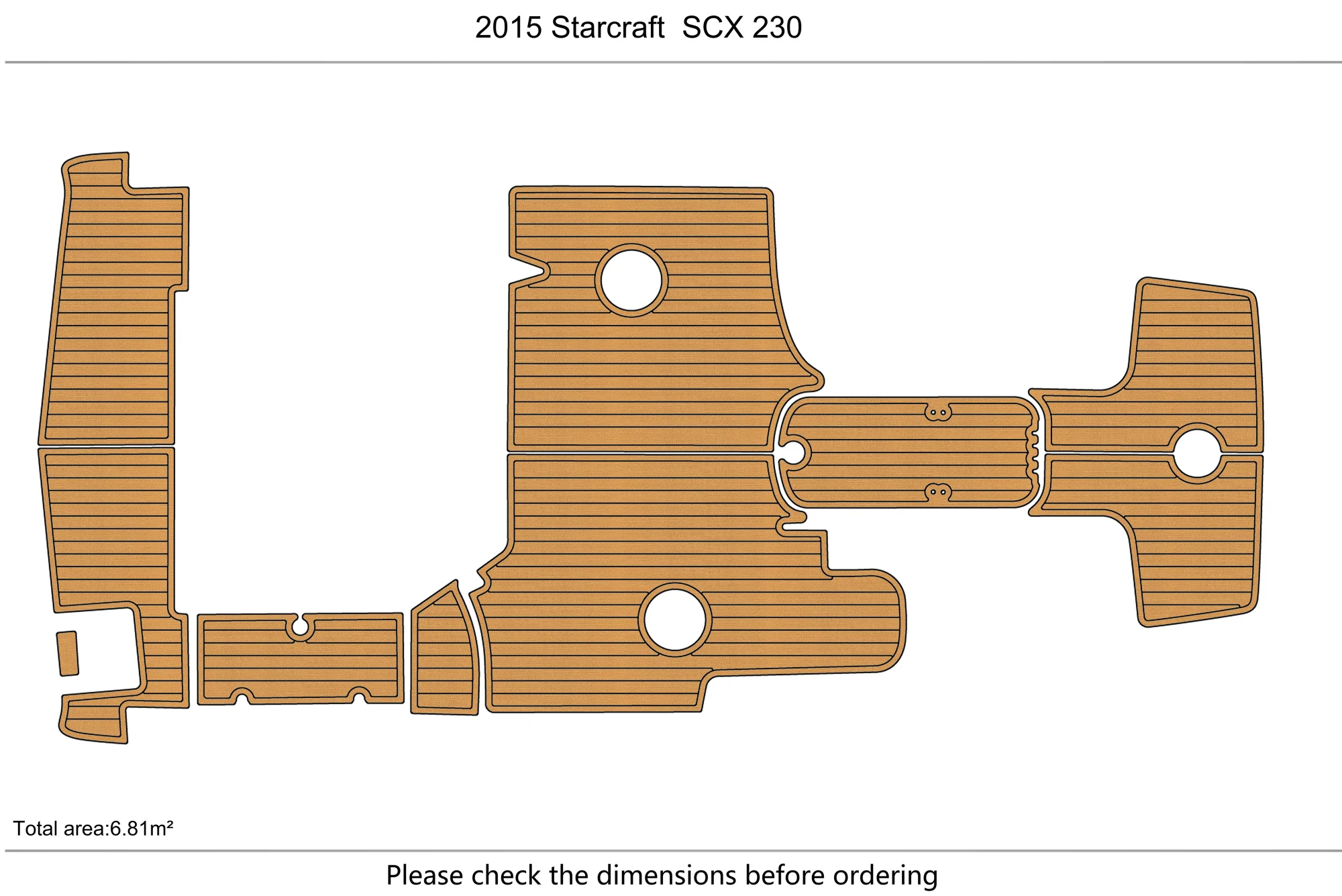 2015 Starcraft  SCX 230 Cockpit swimming platform 1/4