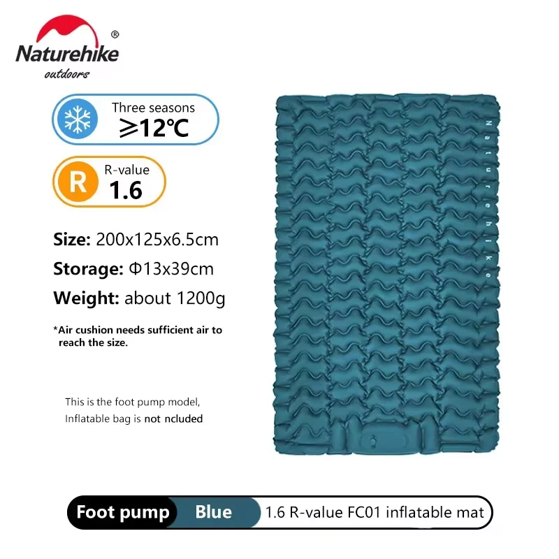 Naturehike Aufblasbare Matratze Luft Matratze Ultraleicht Outdoor Isomatte Klapp Bett Schlaf Matte Wandern Camping Matratze
