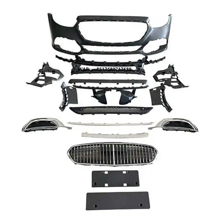 Car Body Kit Parts E Class W213 Upgrade May/bach Front Rear Bumper Diffuser Modification Kits for -Benz W213 2020-2024