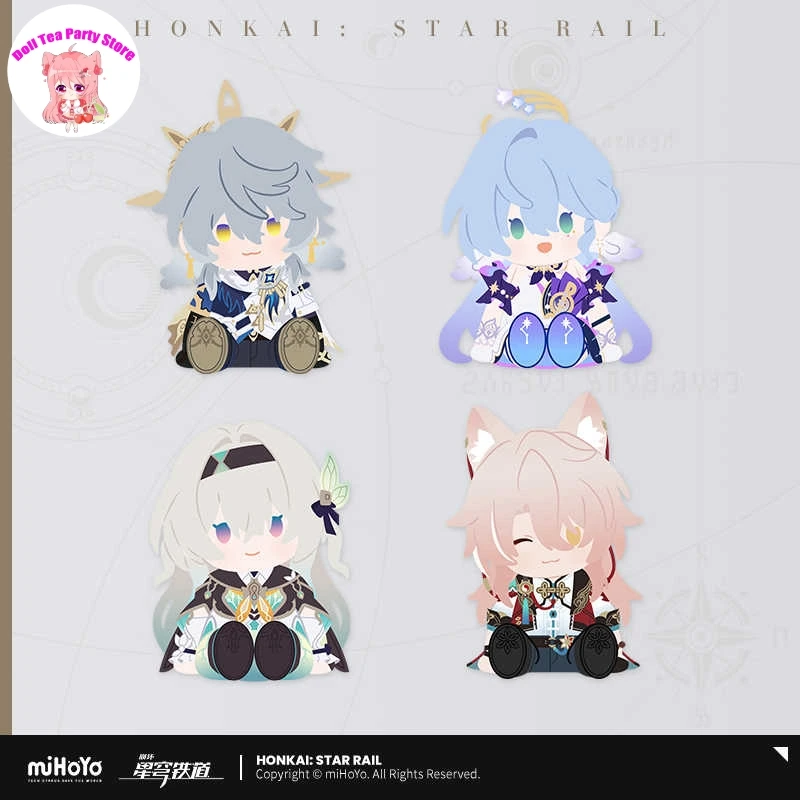 

Original Honkai Star Rail Plush Doll Sunday Robin Firefly Jiaoqiu Sunday Sitting Posture Figure Model Ornament Mihoyo Cosplay