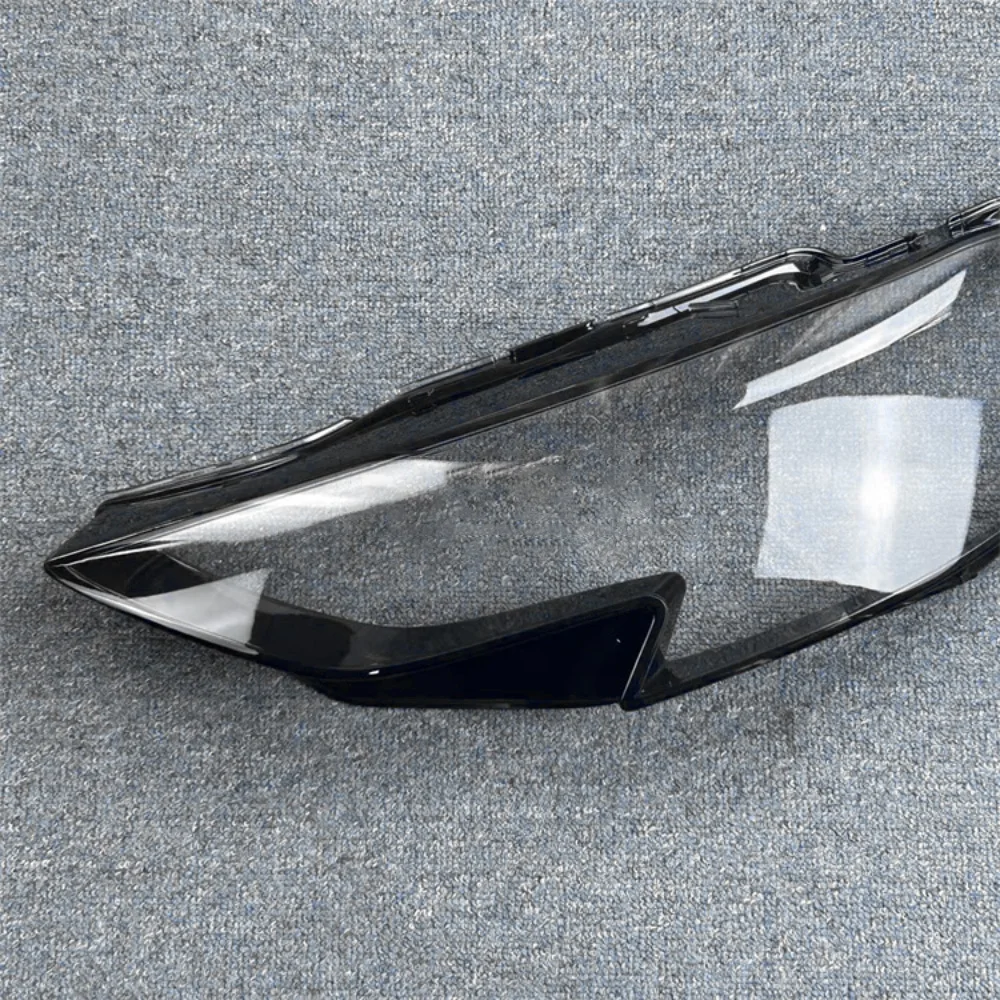 غطاء المصباح الظل لأودي A8 2023-2025 كشافات قذيفة شفافة سيارة الجبهة عدسة ضوء استبدال عاكس الضوء الأصلي