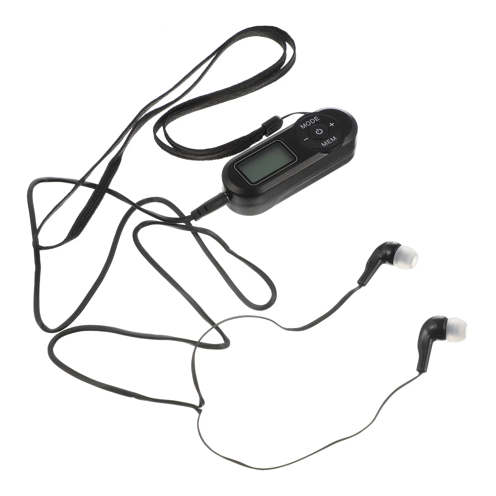 راديو Fm صغير -727 شاشة LCD رقمية جهاز استقبال الجيب المحمول Dsp ذاكرة إيقاف تلقائي للاستخدام الخارجي جهاز استقبال Fm