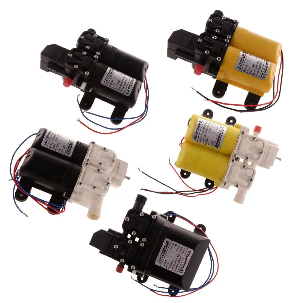 Advanced Smart Diaphragm Water Pressure Pump Reflux Type Quiet Operation Plastic Pump for Home Floor Cleaning