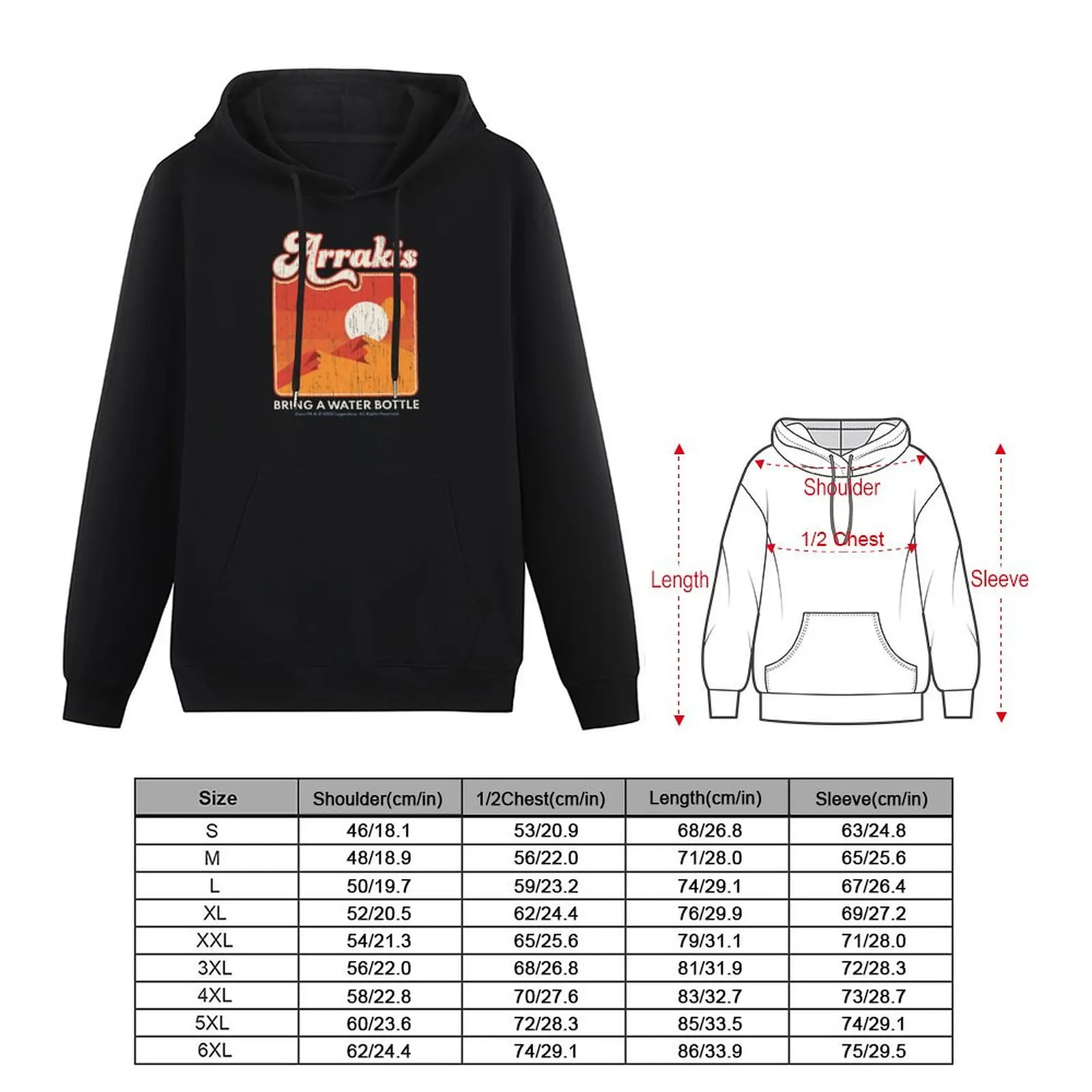 Dune 2020 Arrakis Desert Design Pullover Hoodie mens clothes men's winter sweater pullover hoodies