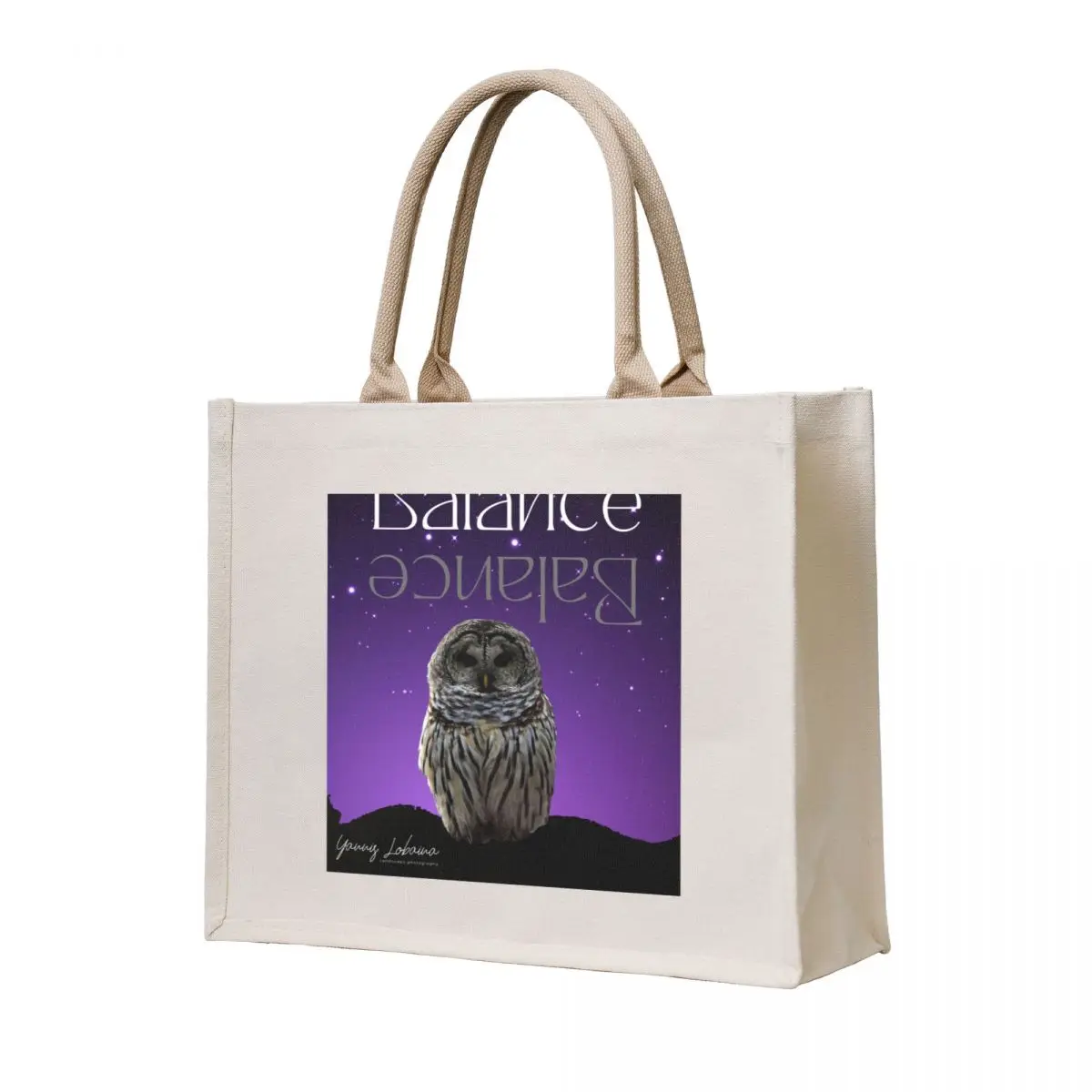 

BALANCE BY YANNIS LOBAINA Tote Bag cute pouch bag Customizable tote bag canvas tote