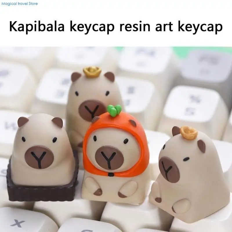 N2UB Handcrafted Resin Keycaps Highly Glossys Finish Ergonomic designs Caps For Mechanical Keyboards Enthusiasts