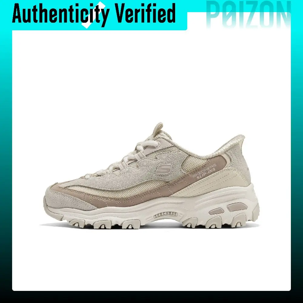 Skechers DLITES Chunky Sneakers Unisex Ecru 150723-NAT