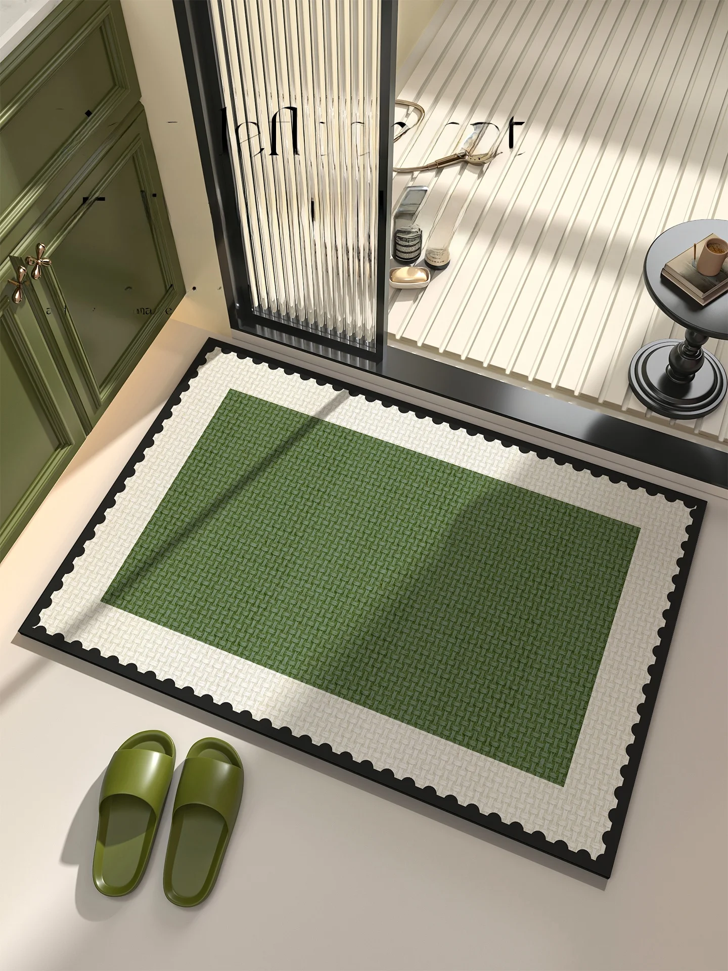 

Anti-Slip Batoom Mat Silicon Dinosaur Pattern Home Use Entrance Doormat Water Absorbent ower Room Toilet Floor Rug