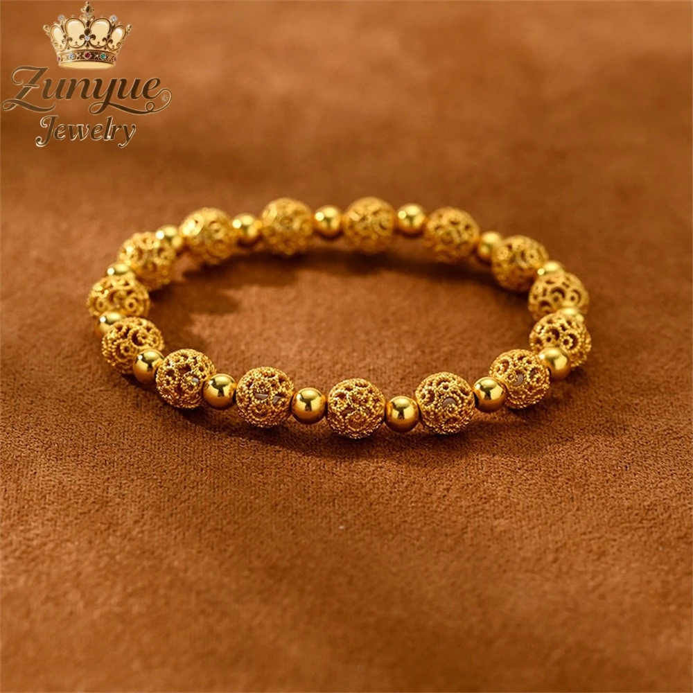 الرمال الذهب خيوط حساسة جوفاء التدريجي سوار فاخر جودة مجوهرات الأزياء والمجوهرات رائعة سحر أنيقة شعبية هدية