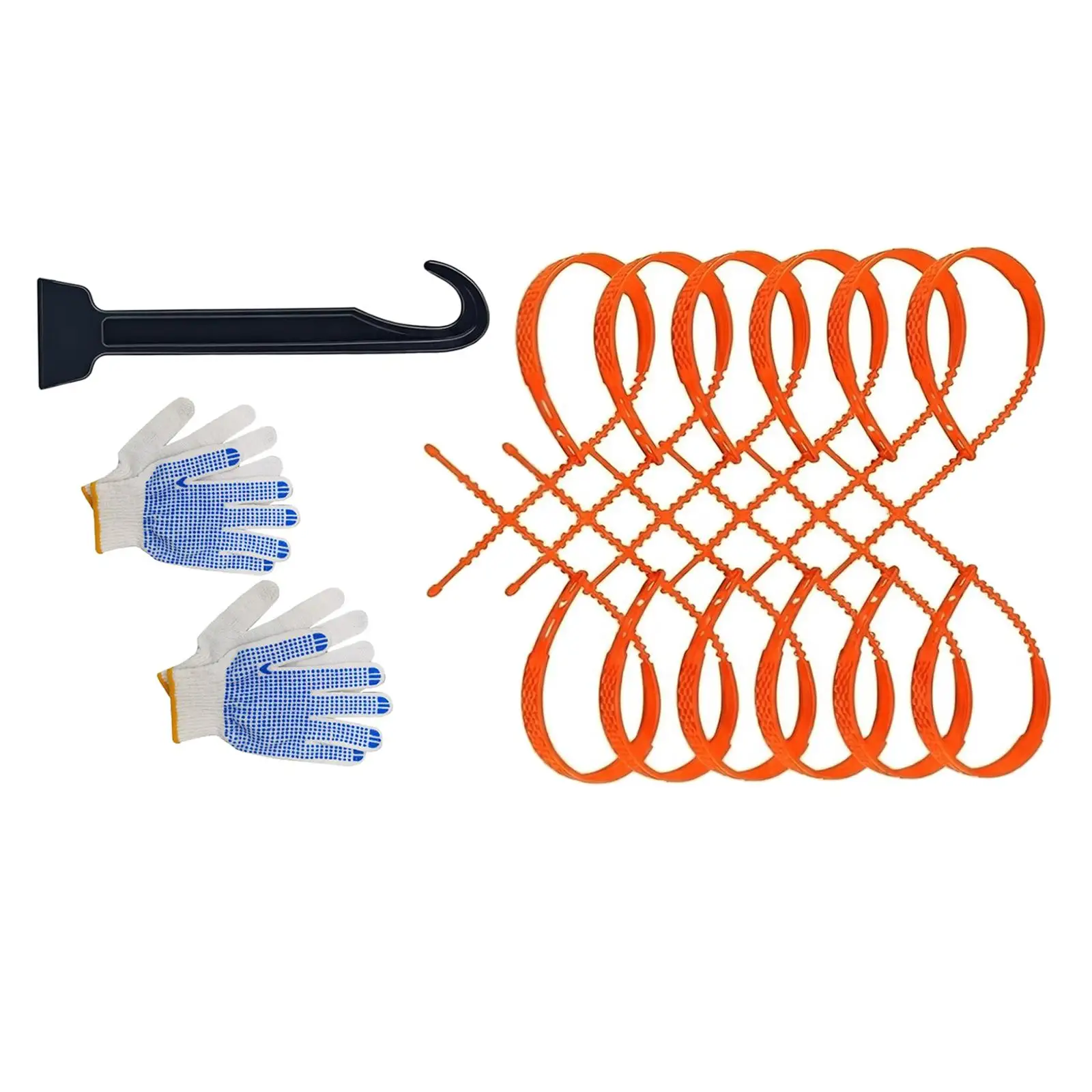 

Winter Nylon Snow Tire Chains for Cars Suvs Heavy Duty Anti Skid Chains for Mud Ice Emergency Safety Driving