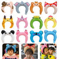 30pcs Cute Headband Foil Balloons for Birthday Party Decoration Children's Gift Toys Cartoon Animal Birthday Balloon Baby Shower