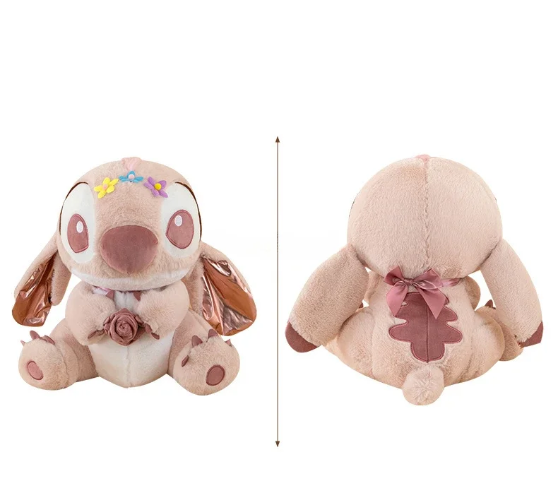 40/55 centimetri Disney Angelo Punto Che Abbraccia Fiori Peluche Del Fumetto Morbido Farcito Bambola Cuscino Decorazione Ragazza Regali di San Valentino