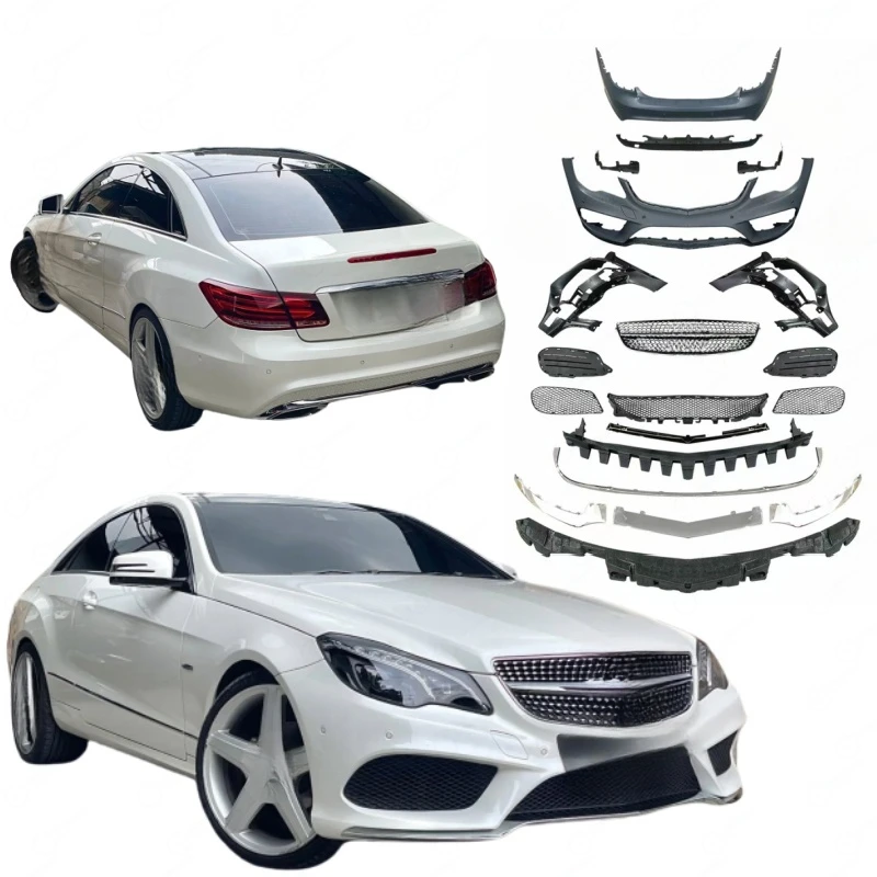 High Quality New Upgrade Body Kit With Bumper For E Coupe W207 C207 2009-2013 To 2014-2016 Exterior Tuning Parts