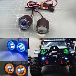 Angel Eye Longan Headlight 19MM 22MM Devil Eye for 1/8 RC Crawler Car Easy to Control 4082 Wrangler 4102 DIY Modification Parts