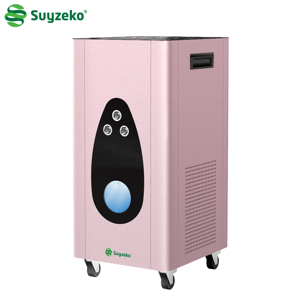 SUYZEKO 3600ml/min Hydrogen Water Generator Hydrogen Inhalation Machine  HHO Double Outlet Hydrogen Injection Water Device