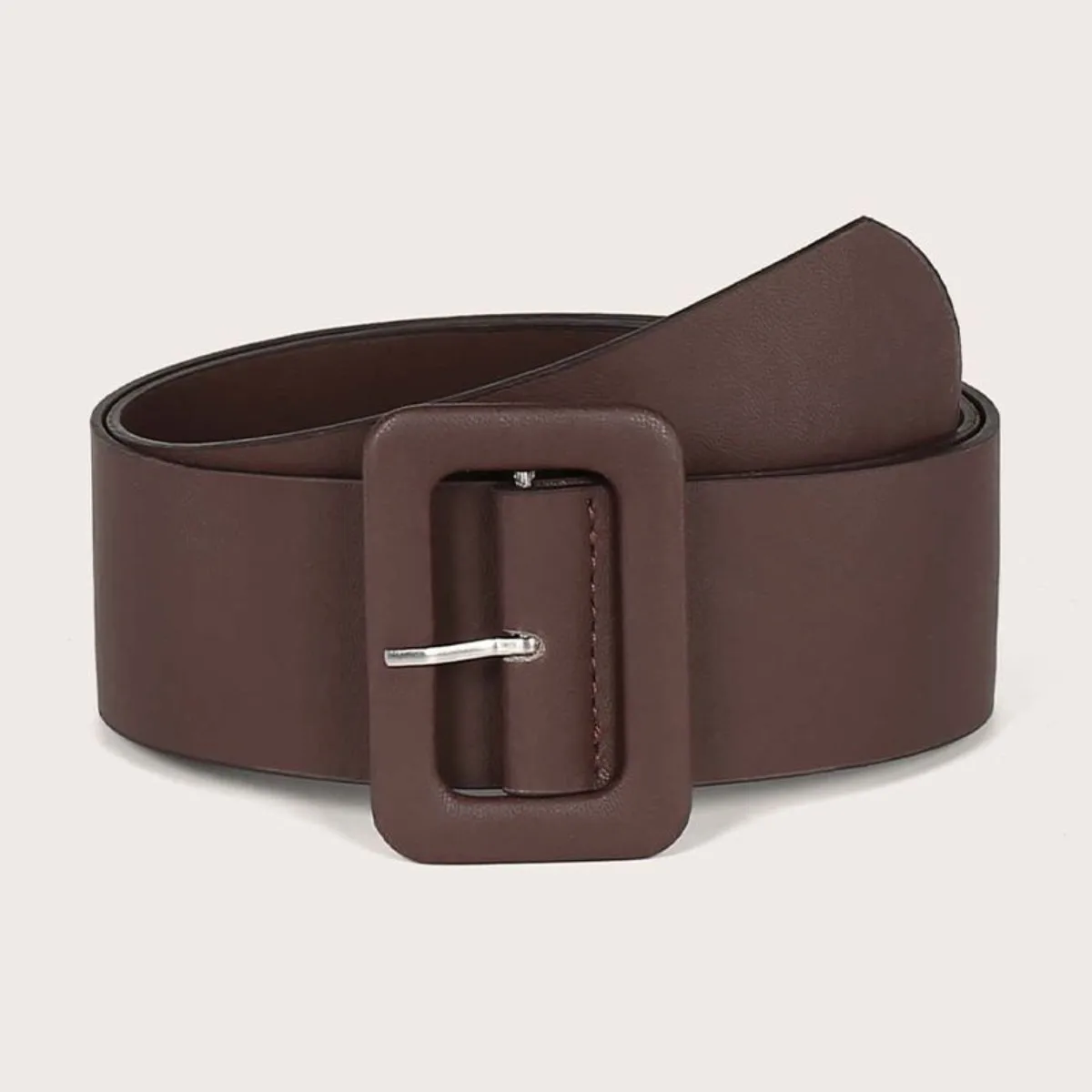 حزام عريض بإبزيم دبوس، مشد خصر بسيط للفساتين والسترات، حزام أنيق للتخسيس، إكسسوارات ملابس بسيطة