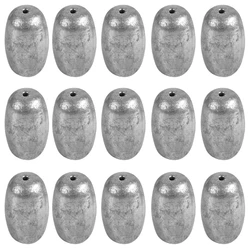 Egg Sinkers Fishing Weights Bass Casting Fishing Sinker Weights Oval Shape Fishing Weights Saltwater Freshwater Slip Sinkers