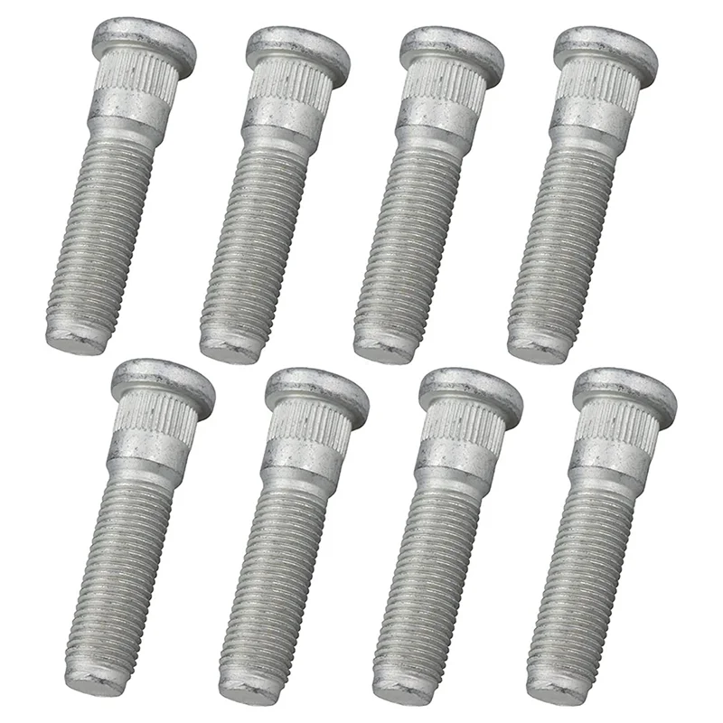 8Pcs Front or Rear Wheel Hub Bolt Stud for 2012-2021 Ram 2500 3500 6509866AA Car Bolt Nuts Accessories