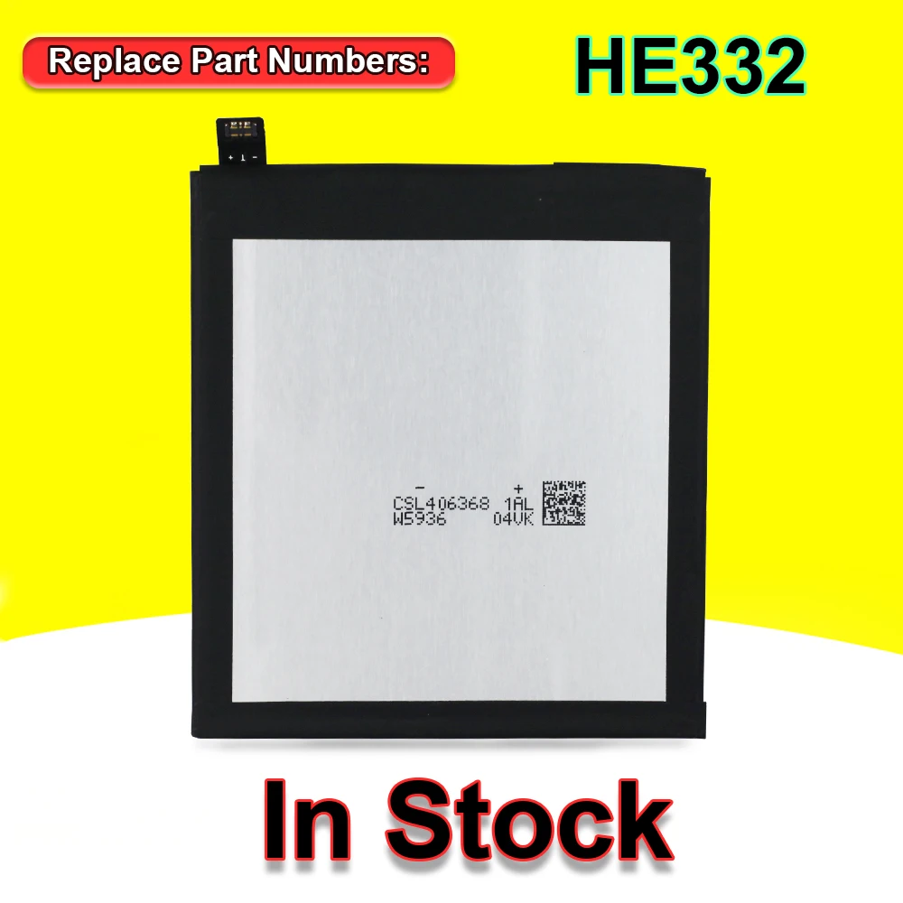 New 2930mAh Battery HE332 For SHARP S2 Fs8010 AQUOS s2 Phone Replacement In Stock With Tracking Number