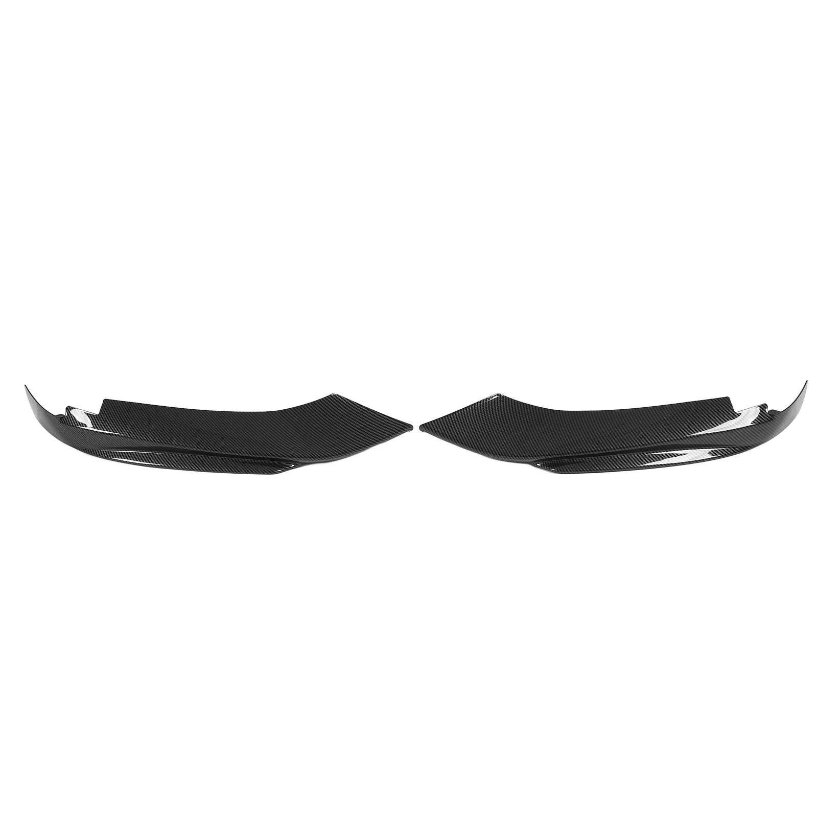 Front Bumper Lip Spoiler Carbon Fiber Style OEM Replacement for BMW 4Series F32 F36 2014-2020 M Sport Aerodynamic Guard Trim