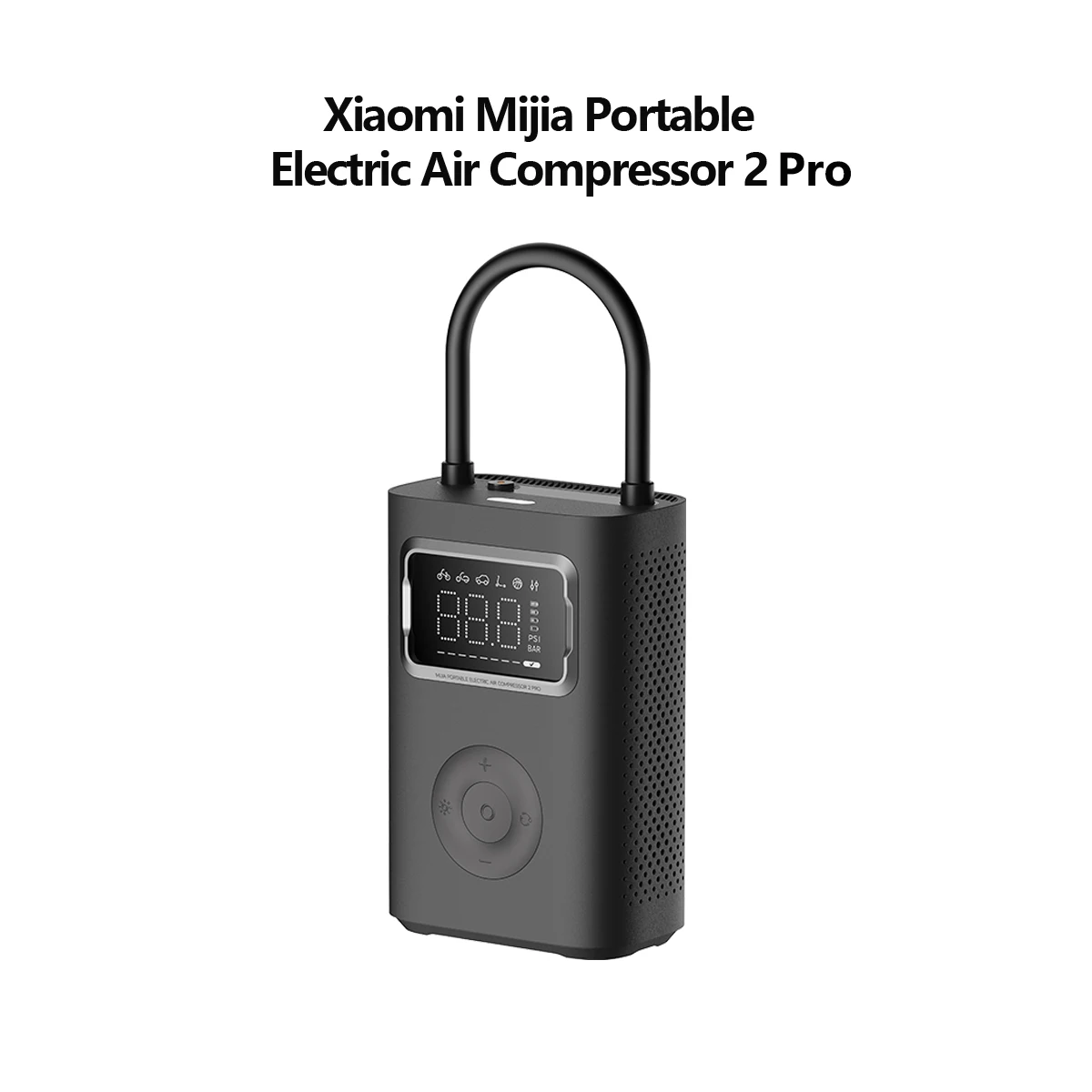 Xiaomi Mijia draagbare luchtcompressor 2 Pro digitale bandenpomp elektrische luchtpomp met LED-lamp voor auto motorfietsen fietsen