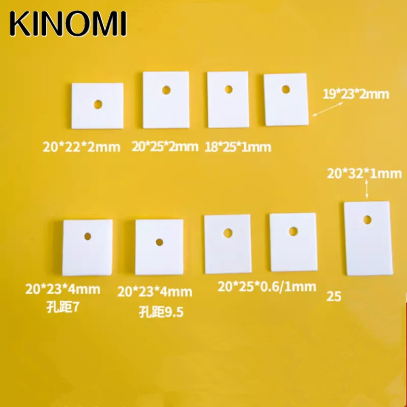 

18 19 20mm Width Porous Alumina Ceramic Sheet Plate Al2O3 High-temperature And Wear-resistant Insulation Substrate Customized
