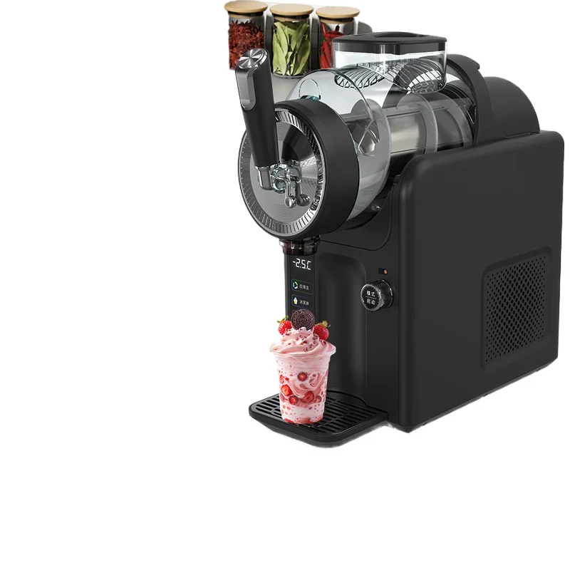 

Многофункциональная самоочищающаяся машина для приготовления смузи, молочных коктейлей, мороженого и холодных напитков (с функцией снегоплавления)