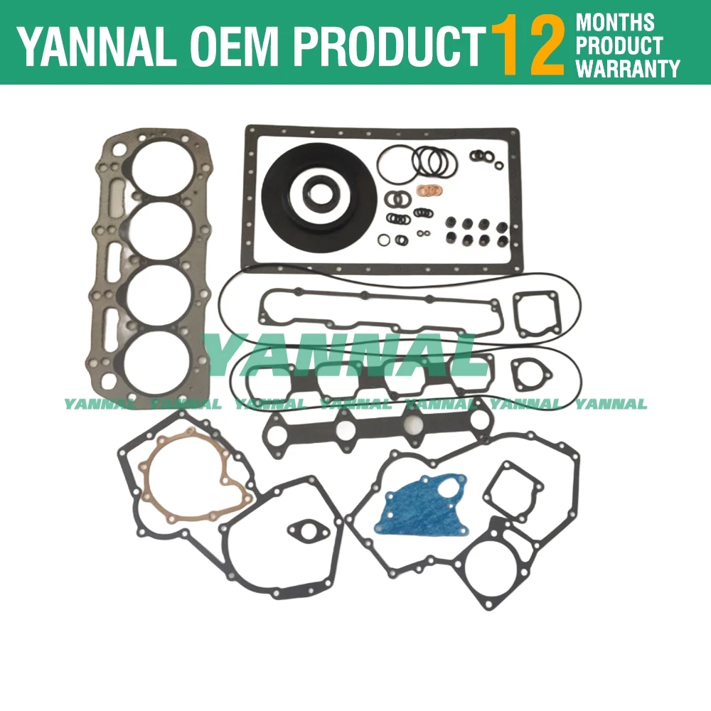 For Shibaura N844 N844LT-D Full Overhaul Head Gasket Set Kit For Engine