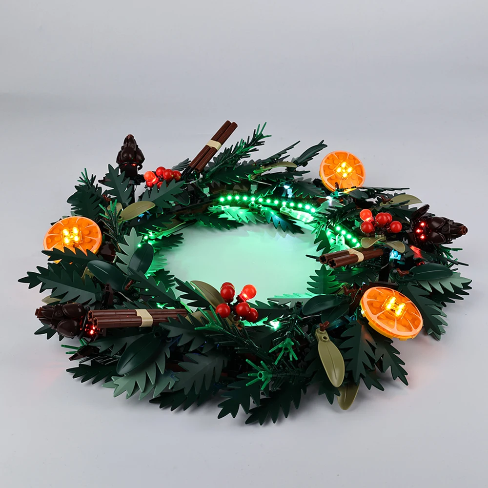 EASYLITE LED Light Set for Wreath 10340 Building Blocks Lamp Set Toys Light Kit No Model