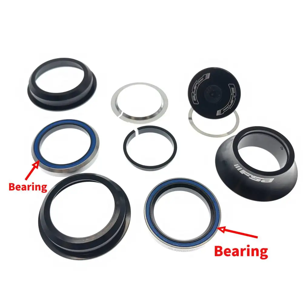 44-44/44-56mm MTB Road Bicycle Headset CNC 1 1/8\