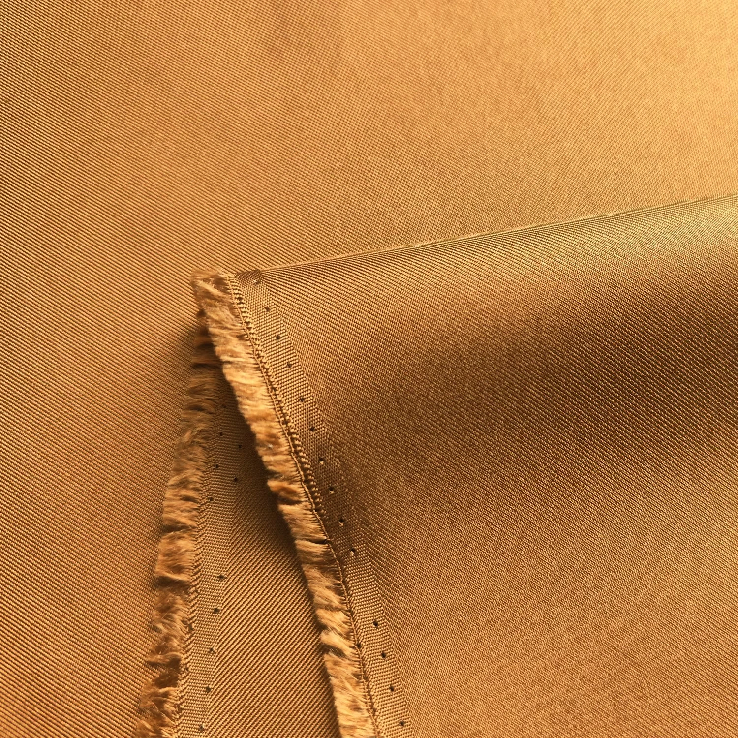 Brauner Maulbeerseiden-Twill-Stoff, 55 Zoll breit, 14 Momme, natürliches Twill-Seidenmaterial für Kleider, Hemden, Schals, Krawatten, Dekoration