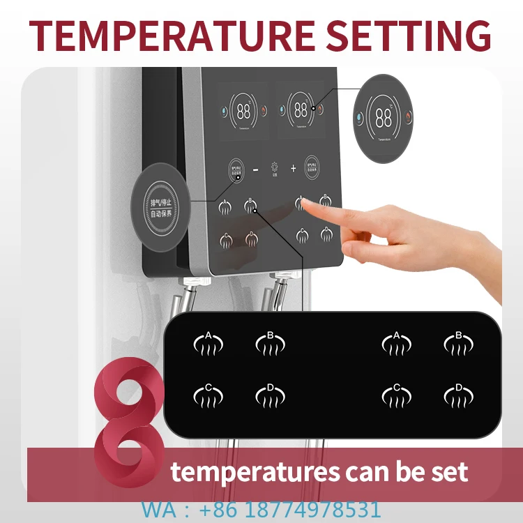 

8L Milk Frother Machine 110V 220V Commercial Coffee Milk Steamer Multi - Function Milk Steamer High Quality Fully Automatic