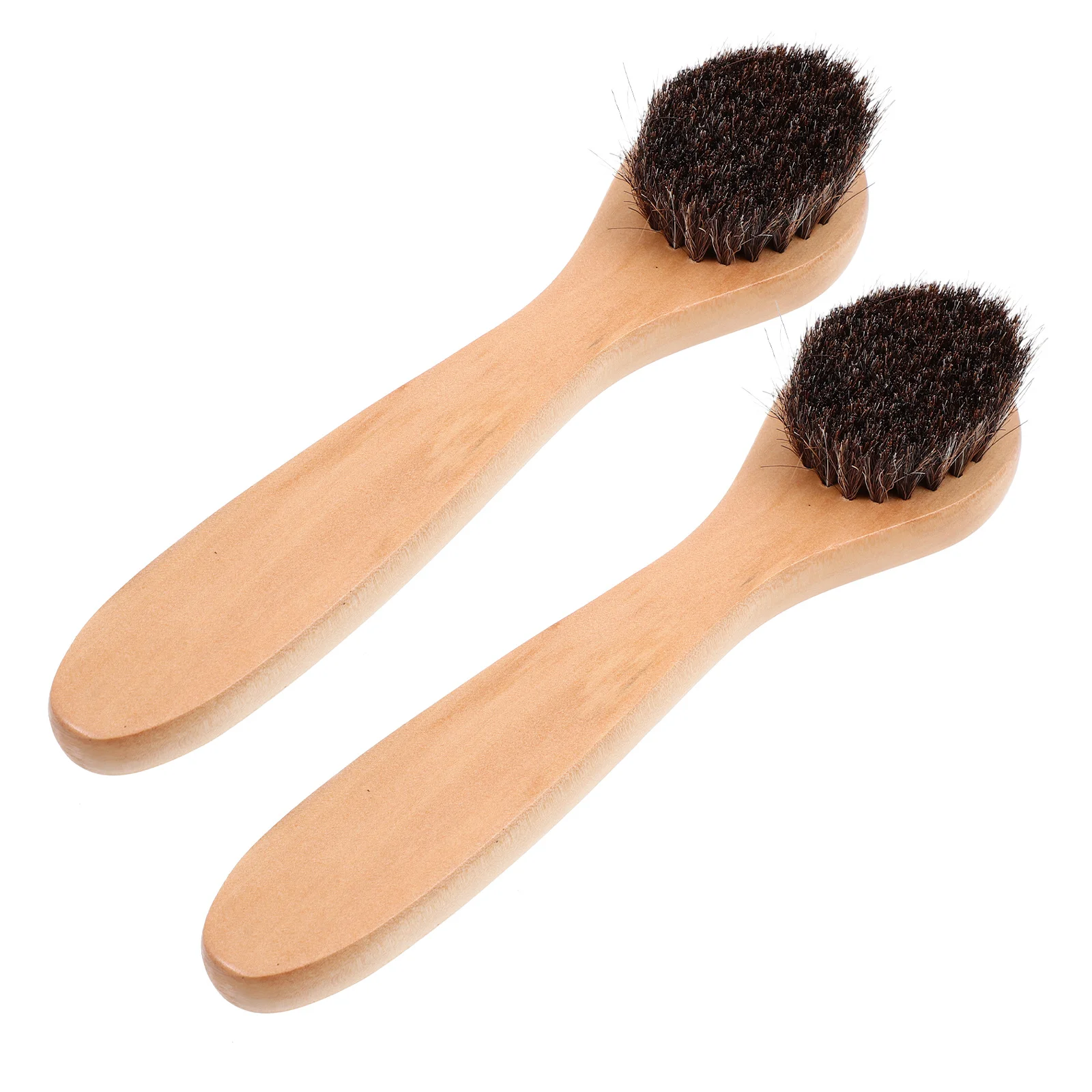 Brosse faciale manuelle, outil de nettoyage du visage, pour un nettoyage en profondeur des pores, exfoliant en bois, brosse de lavage respectueuse de la peau, 2 pièces