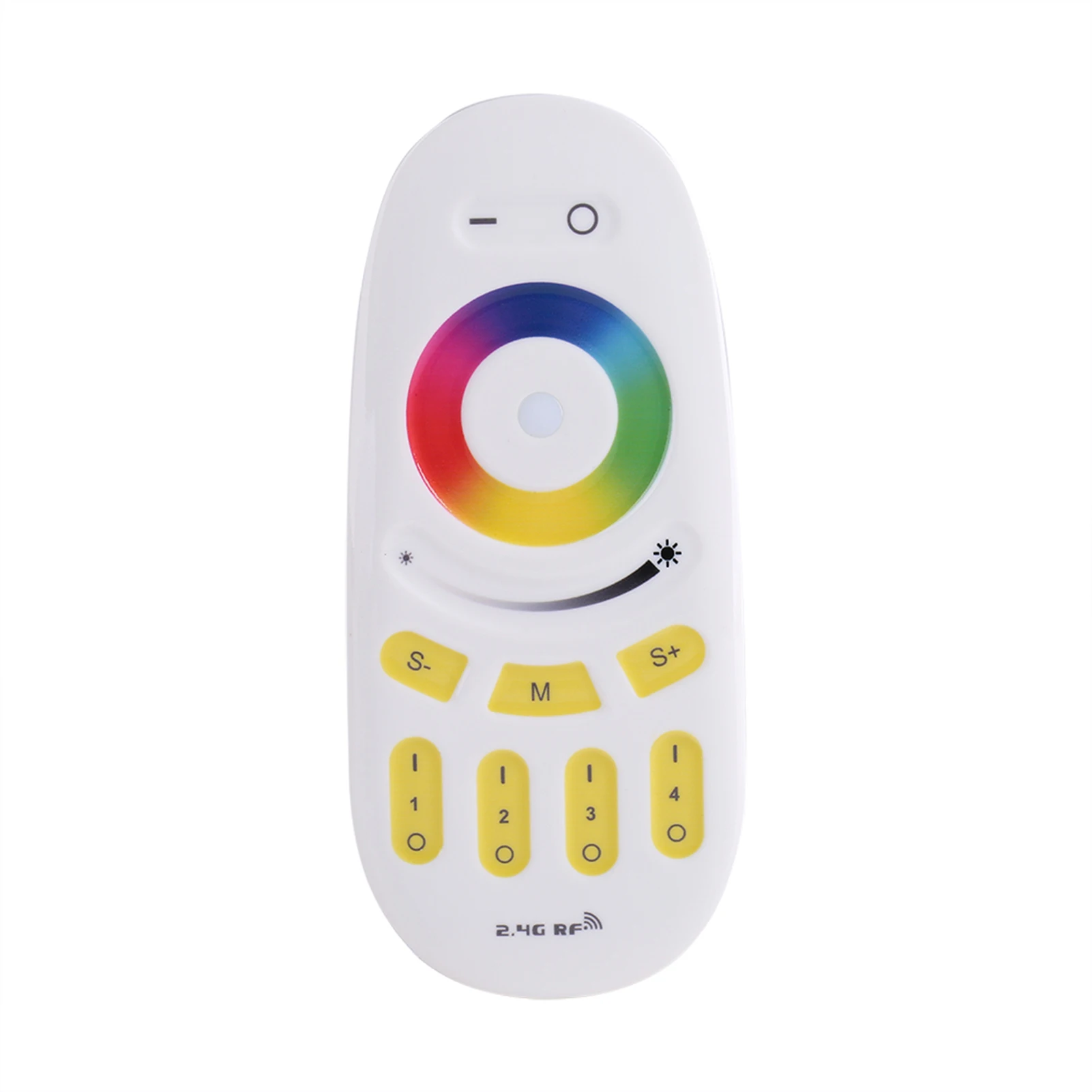 Aqur2020 Milight 2.4G Wireless RGBW Remote Control  Color Changing Dimming Brightness with Anti Interference for LED Light Bulbs