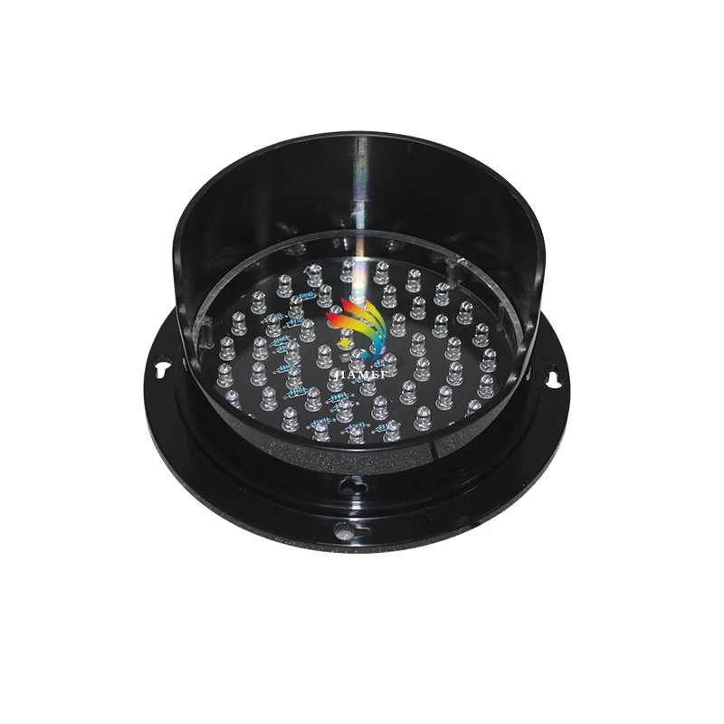 DC12V /24V 125mm red, yellow and green single color traffic light module Waterproof and high temperature resistant PC shell