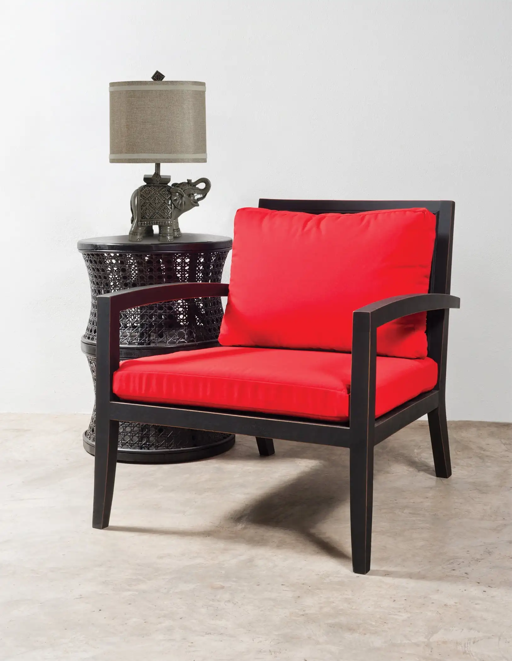 Candeeiro de mesa Elefante Better Homes & Gardens, cinza