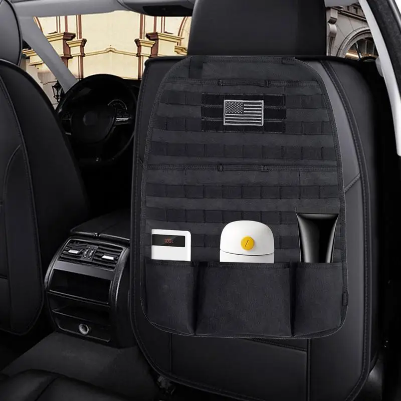 

Car Rear Seat Storage Bag 1000D Nylon Car Storage Super Capacity Car Organizer With Multiple Pockets Car Trunk Tidy Storage Bag