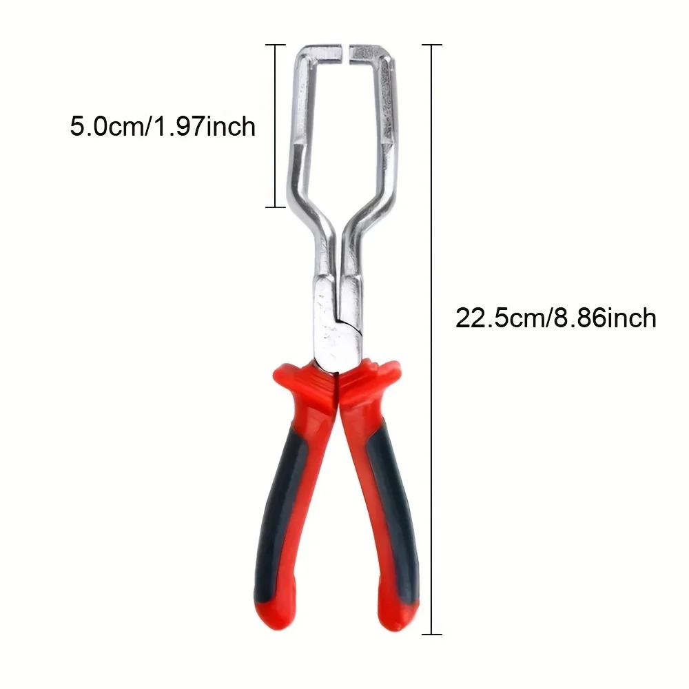 Oil Pipe Pliers Gasoline Filter Caliper Removal Pipe Pliers Separation Pliers Tool image 4