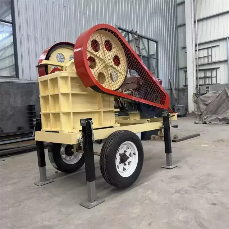 Mobile Pe0x00 Stone Ore Rock Granite Jaw Crusher hine