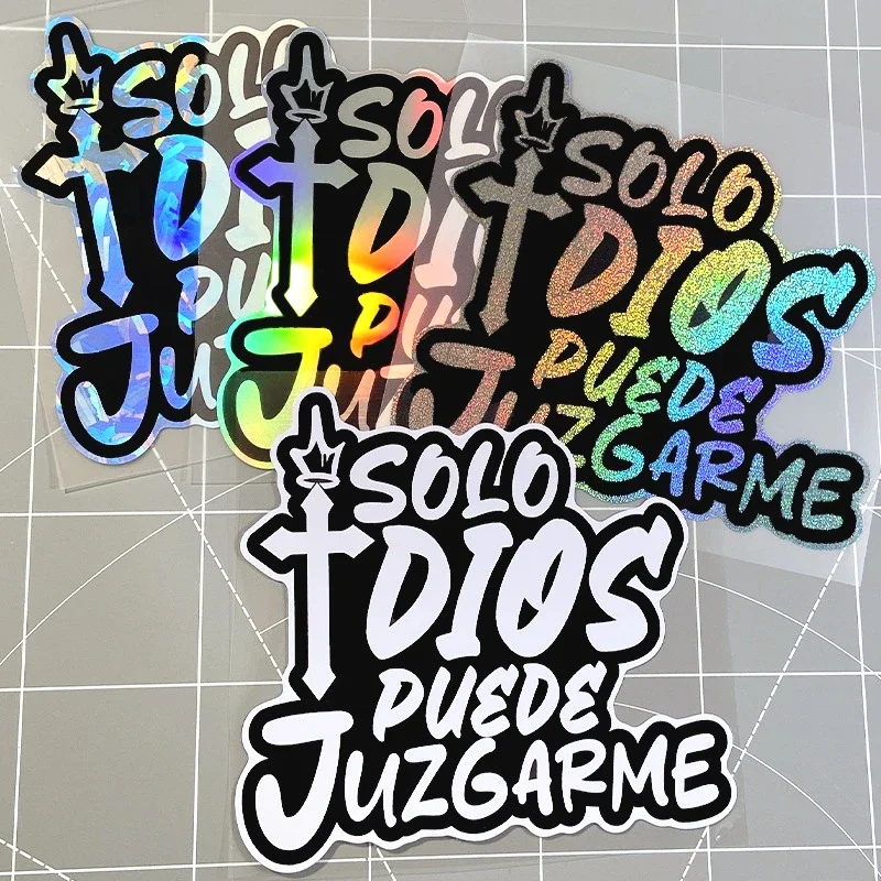 Spanish Style Car Sticker 1PC Waterproof PVC Vinyl Decal for Window Trunk Rear Glass Motorcycle Helmet Box DIY Auto Decor