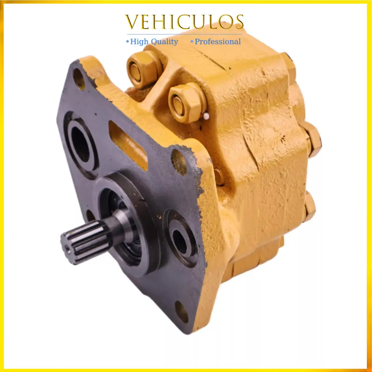 New Hydraulic Gear Pump 07421-71401 for Komatsu Bulldozer D20A-6 Bulldozers D20A D20AG D20P Construction Machinery Accessories