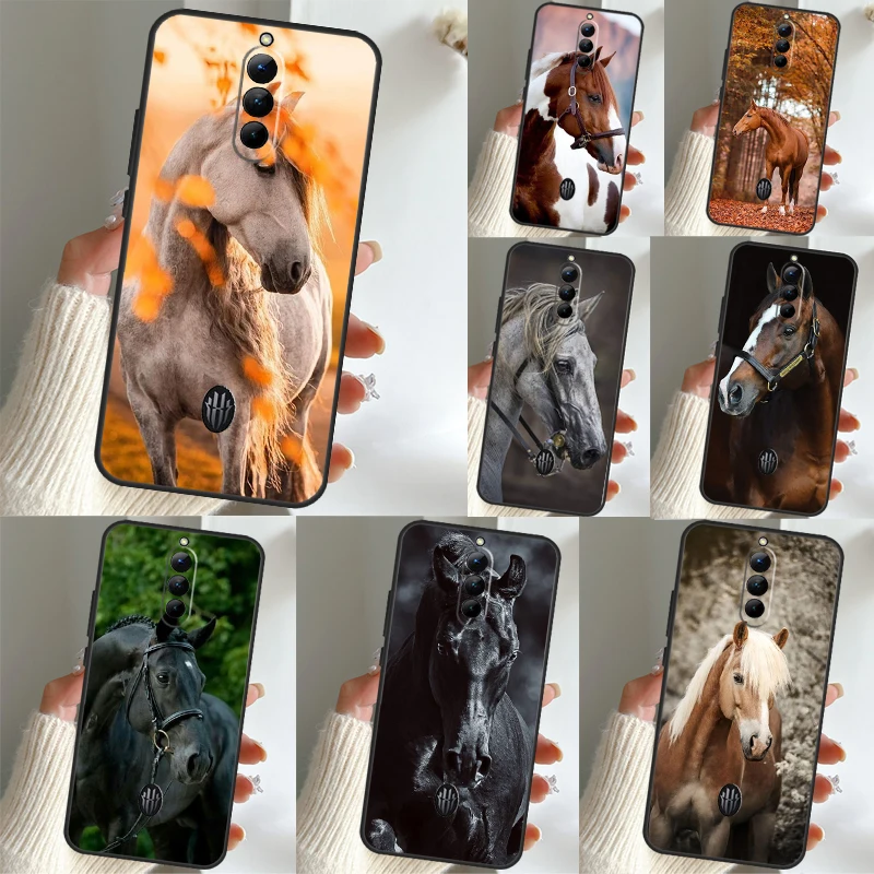 Animal Steed Horse Case For ZTE Nubia Red Magic 8 Pro 6S 7S 6 7 Pro 6R 5G 5S Cover Phone Shell Fundas