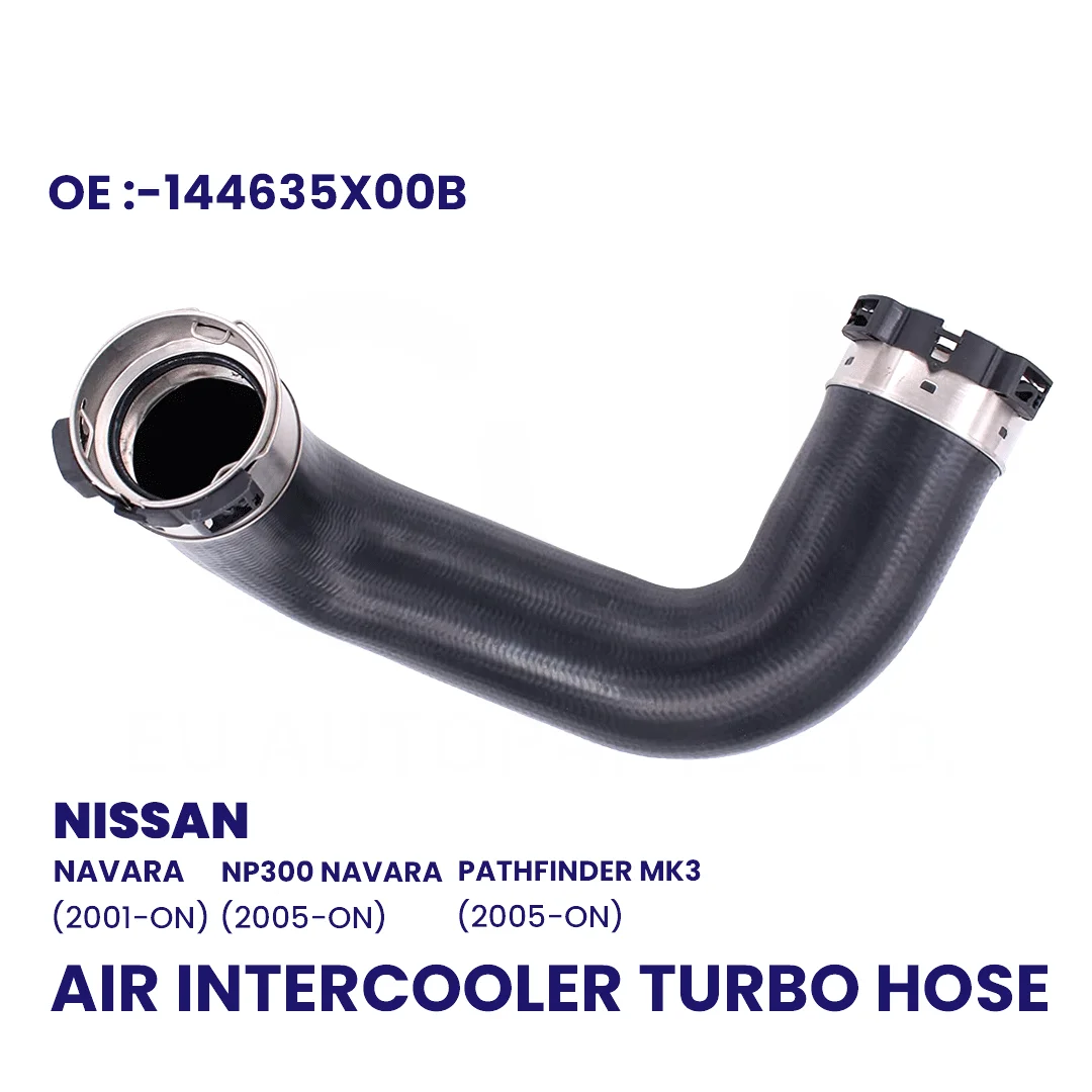 

1pc Car Turbo Intercooler Hose Pipe For Nissan NP300 Navara D40 Pathfinder 2.5 2005-0N OEM144635X00B Car Accessories