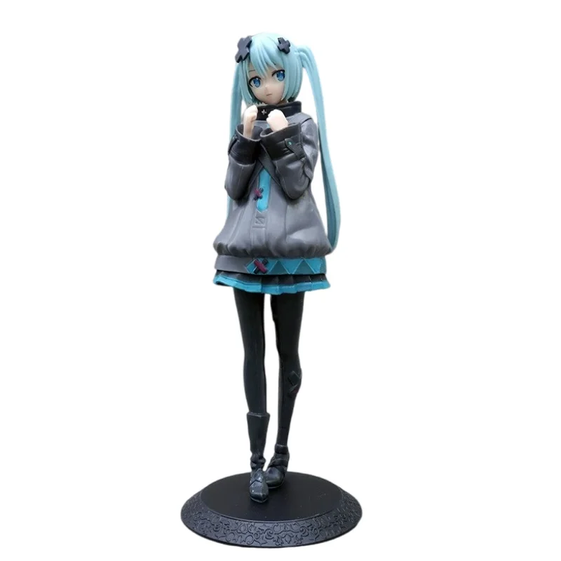 Neue Desktop-Figur im Niedlichen 20,5cm/8,07 Zoll Hatsune Miku Kawaii-Stil, Anime-Spielzeug, PVC-Modell, Sammlerpuppe, Geburtstagsgeschenk – Detail 3