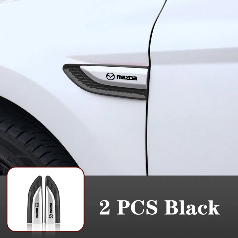 Auto-Türkotflügel-Seitenblatt-Emblem, Karosserie-Anti-Kratz-ABS-Aufkleber für Mazda 3 BK BL 323 Axela Atenza CX-3 CX-4 CX5 CX-7 – Detail 11